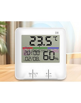 Часовник термометър LCD метеорологична станция с хигрометър